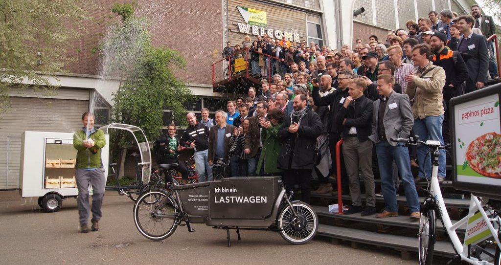 International Cargobike Community, Gruppenfoto Nijmegen 2014