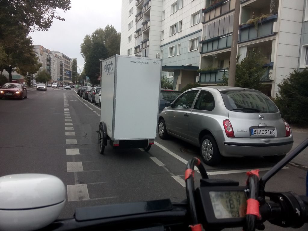 Cargobikes und die Platznot auf Radwegen