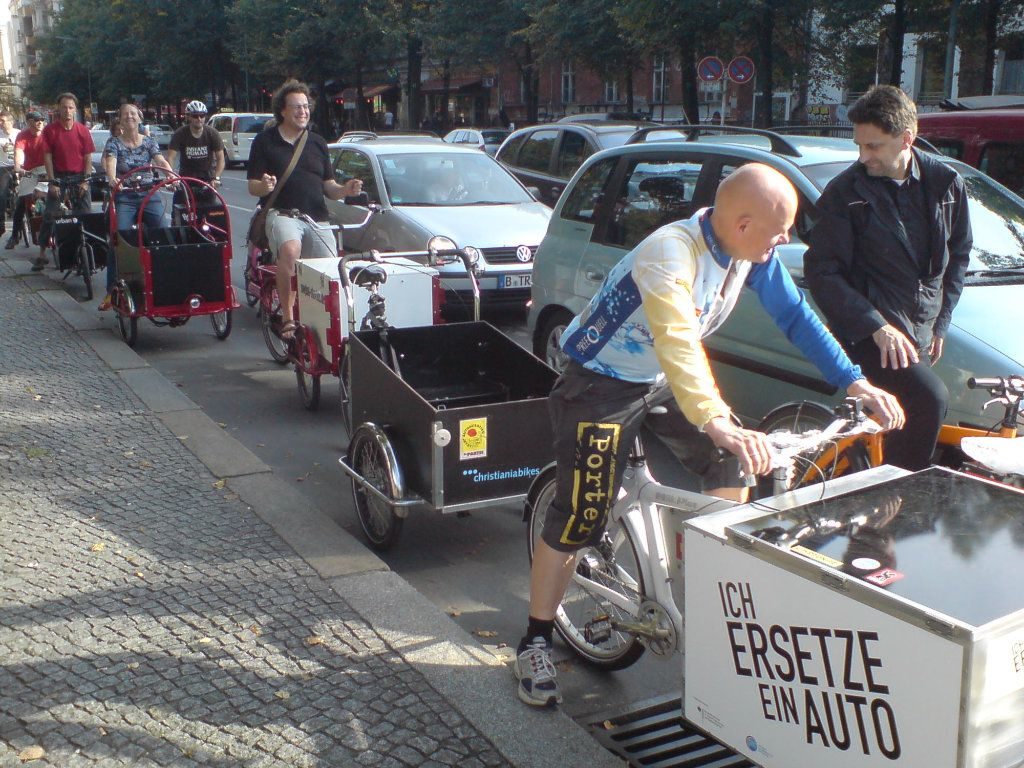 Die Cargobike Fans Berlin gemeinsam unterwegs, Foto cargobike.jetzt