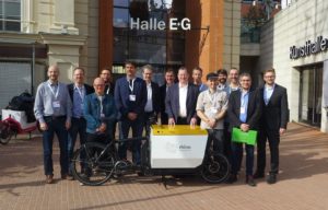 Fotzo: Marco Walter/TINK European Cycle Logistics Conference in Wien: "Berliner Runde" mit Verkehrsstaatssekretär Kirchner