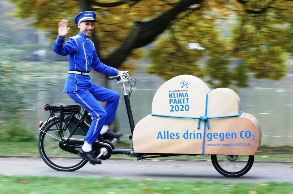 Region Hannover: Mit Cargobike-Kaufpräme LaRaLaPed für den Klimaschutz. Foto: Christian Behrens / Region Hannover