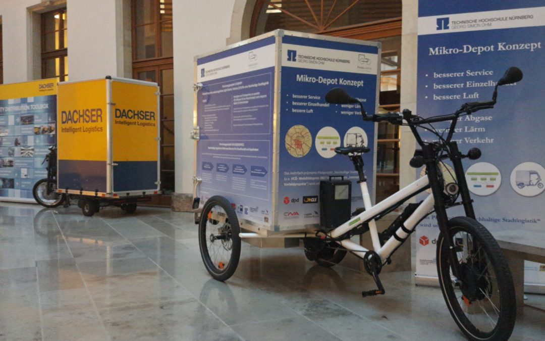 Cargobikes dominieren Bundeswettbewerb Nachhaltige Urbane Logistik