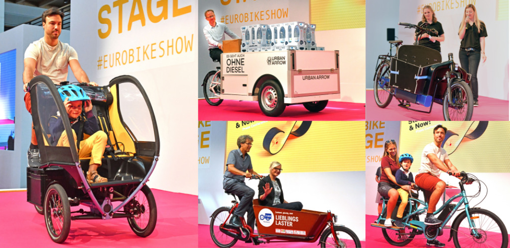 Eurobike 2019: Bühne frei für Cargobikes!