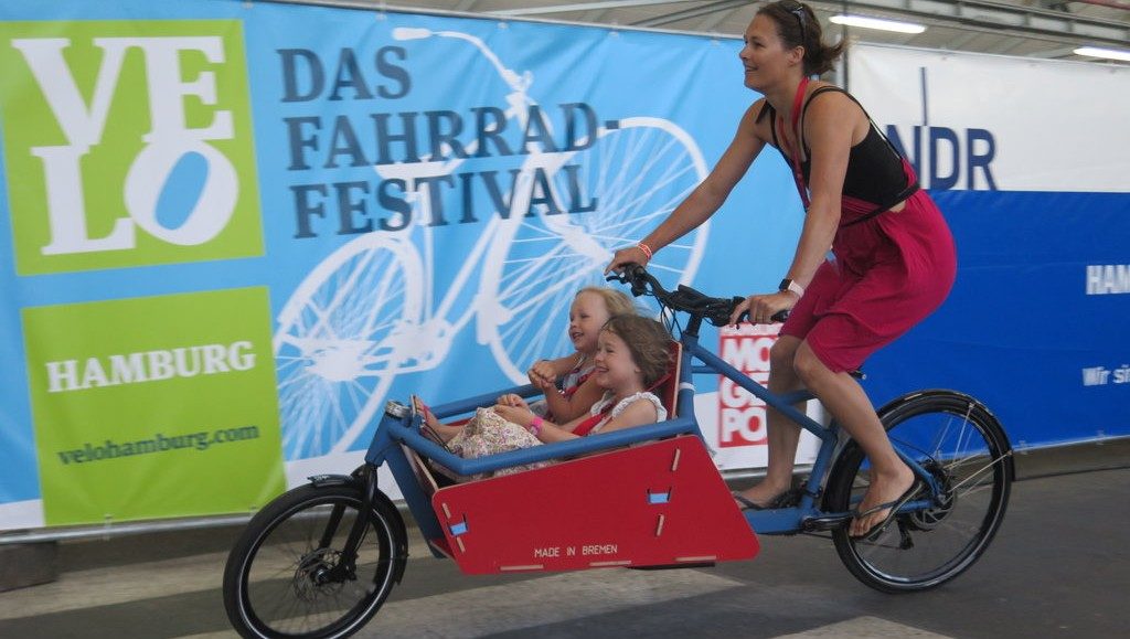 foto lastenrad förderung hamburg karlsruhe