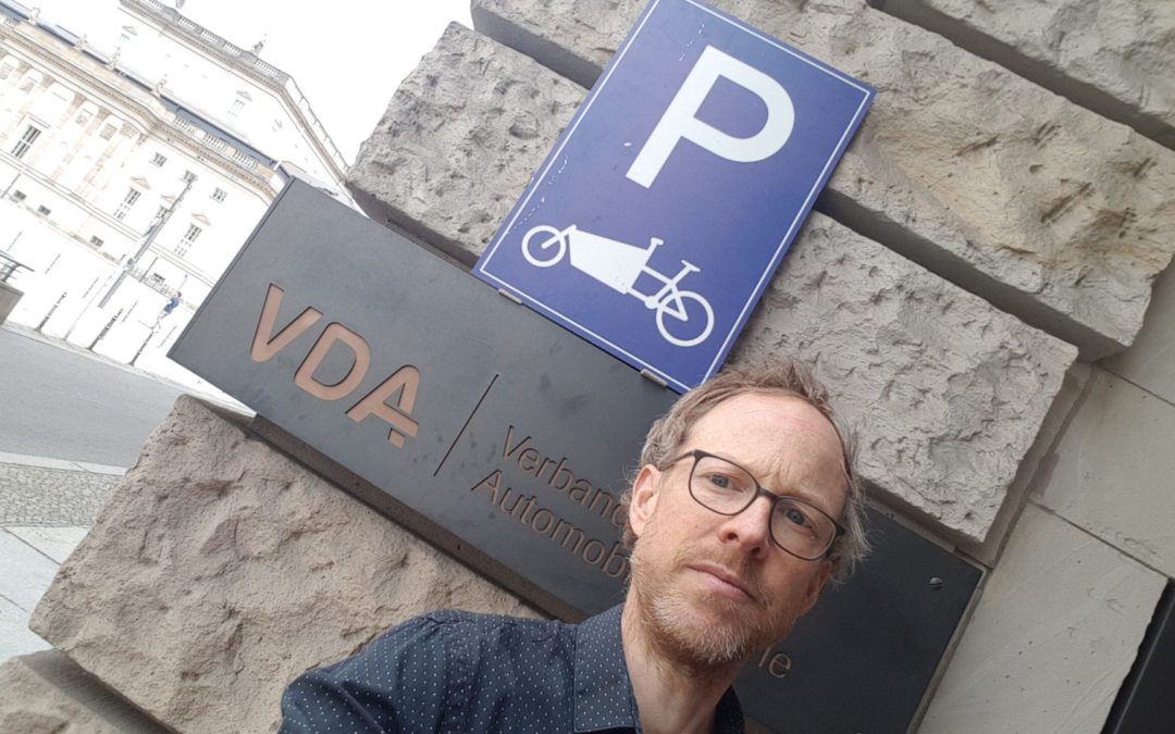 „Lobbyist für Lastenfahrräder, das klingt lustig“