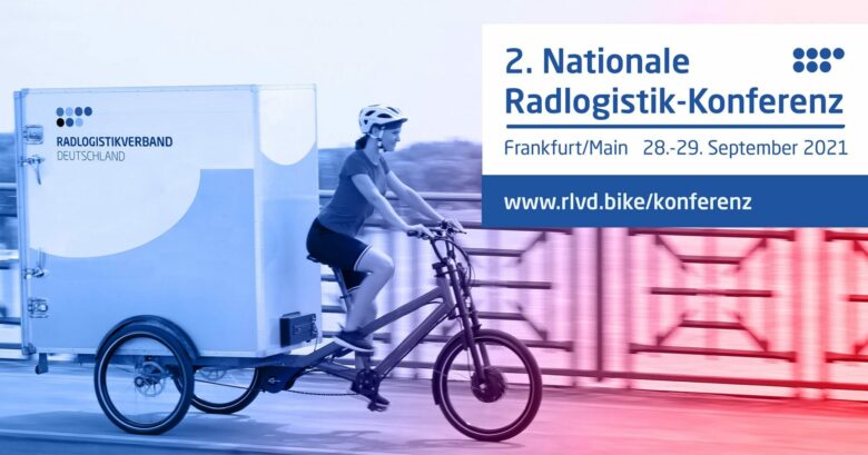 Baner 2. Nationalke Radlogistik-Konferenz, 2021 in Frankfurt/M