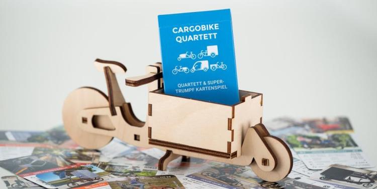 Cargobike Quartett und Cargoli