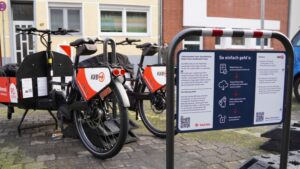 Köln: Kostenloses Lastenrad Sharing für ÖPNV-Kund:innen