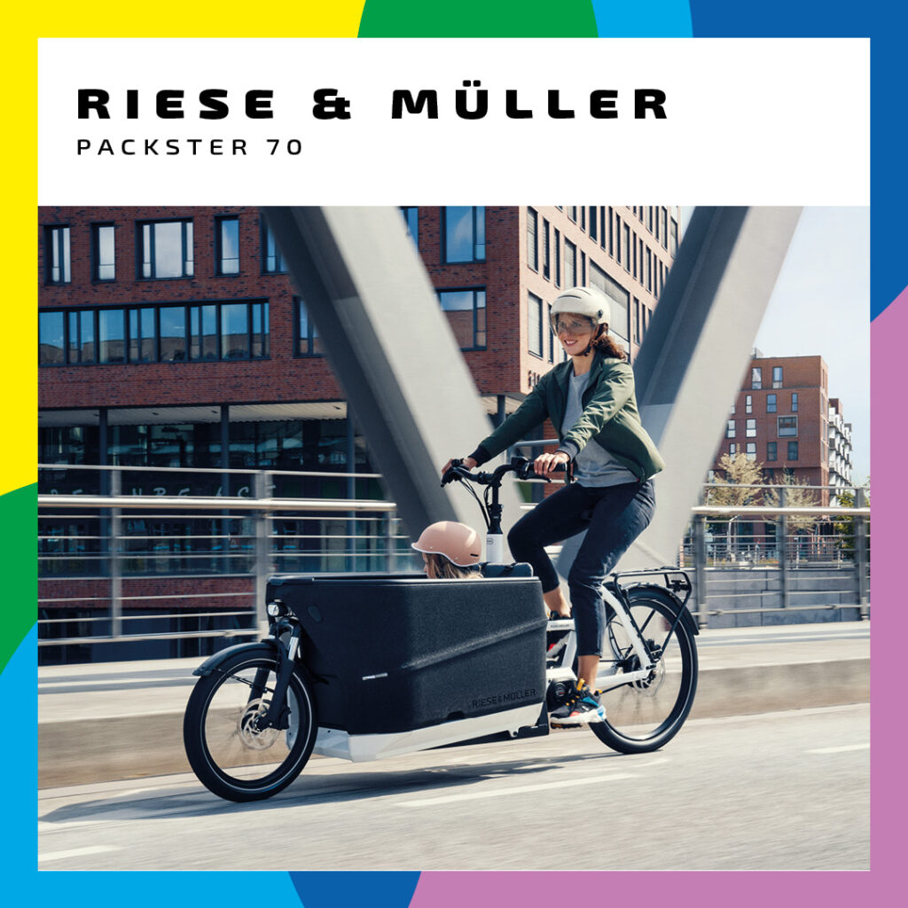 Cargobike Roadshow Herbst 2023, Riese & Müller Packster 70