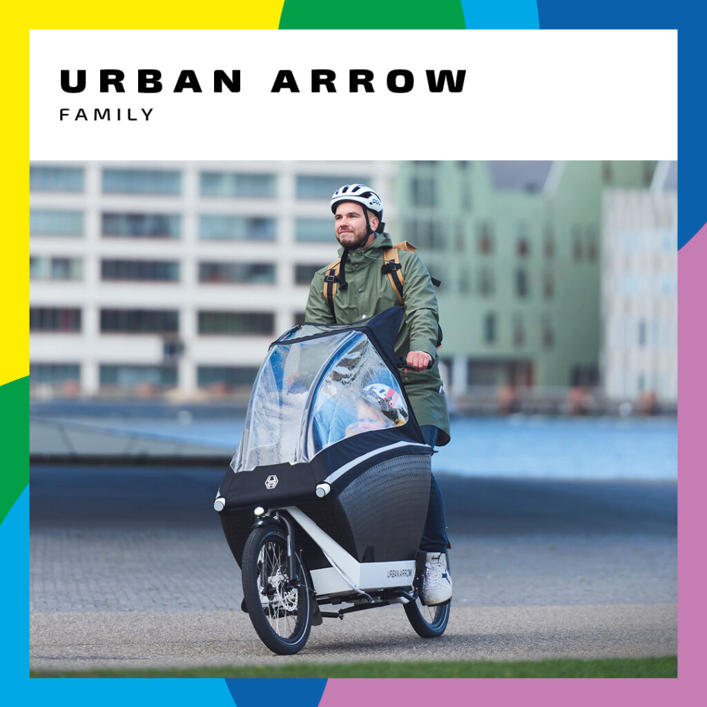 Cargobike Roadshow Herbst 2023, Urban Arrow Family