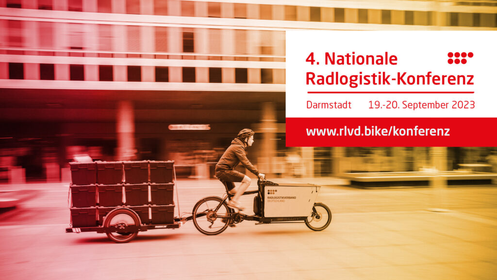 4. Nationale Radlogistikkonferenz (NRLK), Darmstadt, 19./20. September 2023