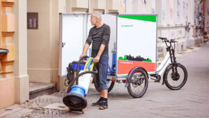 Betriebe machen den Lastenrad-Langzeit-Test für die Wissenschaft