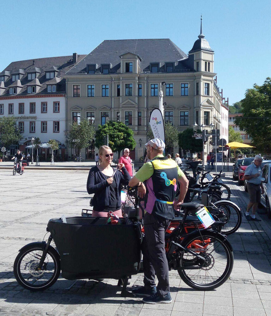 Cargobike Roadshow in Zwickau