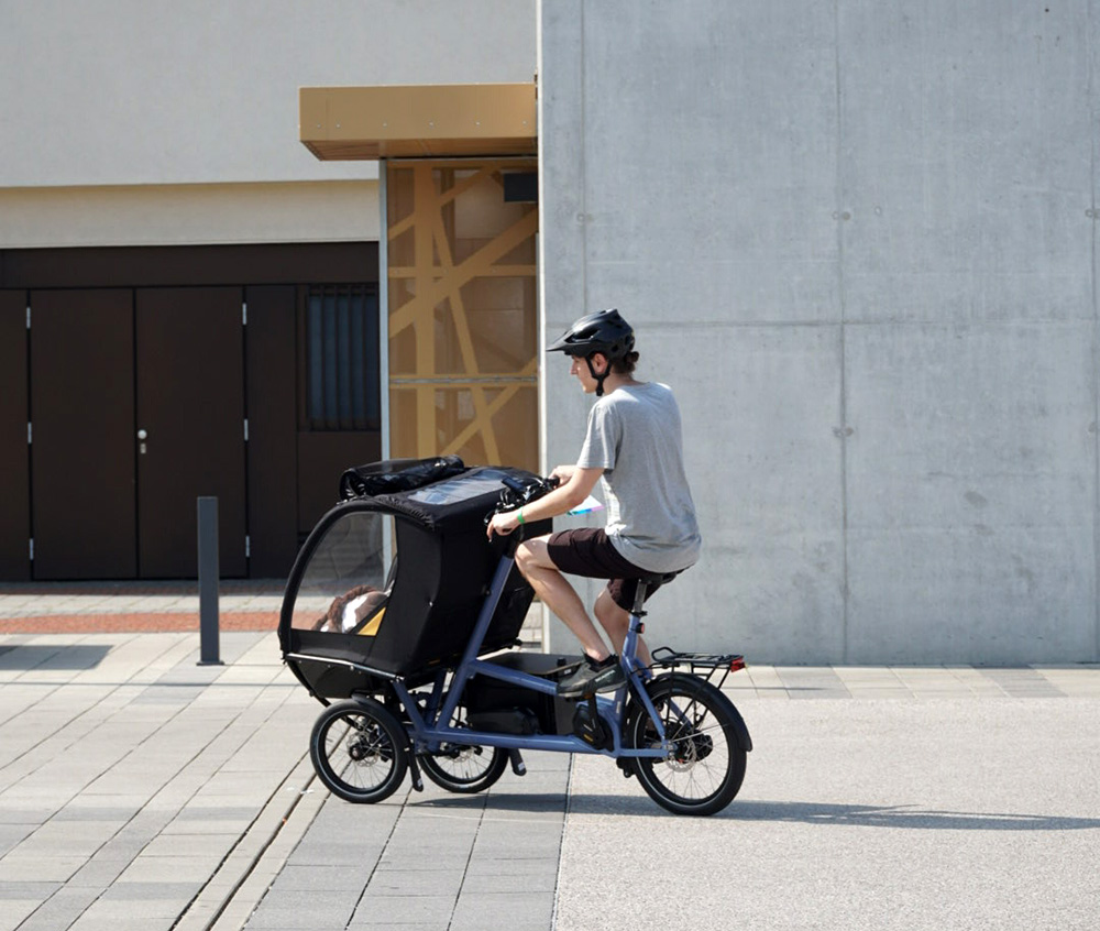 Cargobike Roadshow in Oberasbach, Lastenrad von Chike