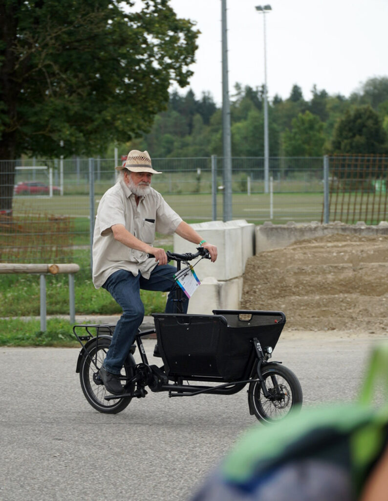 Cargobike Roadshow in Moosburg an der Isar, Lastenrad von Muli