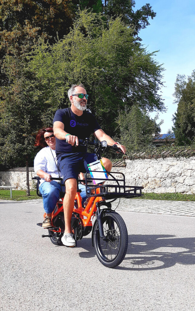 Cargobike Roadshow in Murnau, Lastenrad von Tern Bicycles