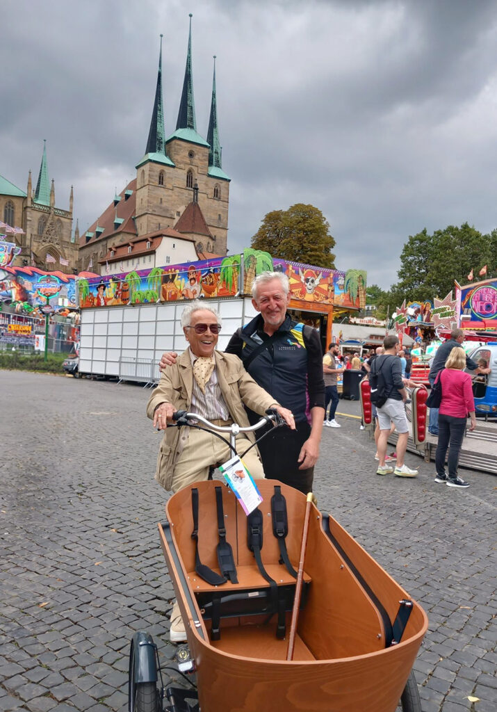 Cargobike Roadshow in Erfurt