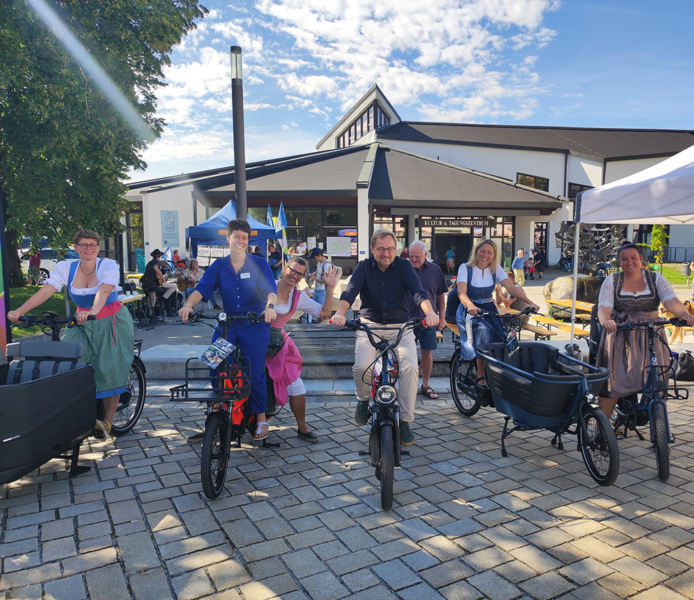 Cargobike Roadshow in Murnau