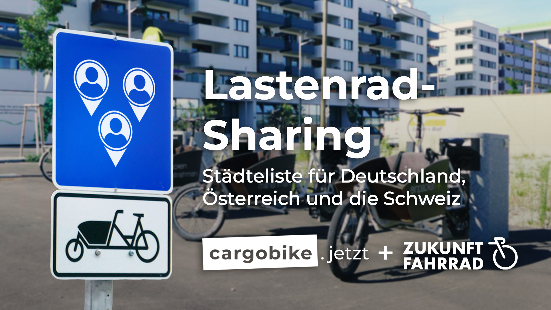 Lastenrad-Sharing: Städteliste