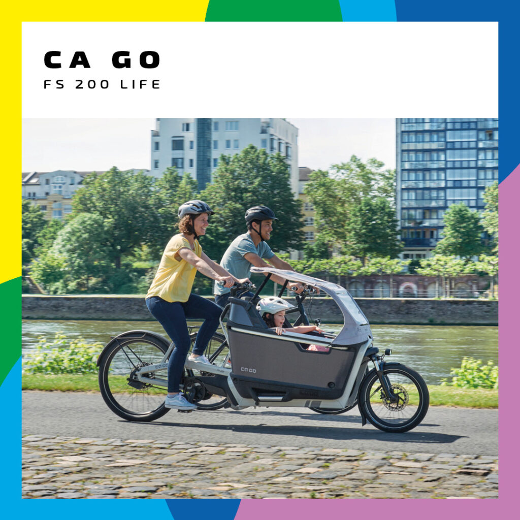 Cargobike Roadshow Frühjahr 2023, Ca Go FS 200 Life