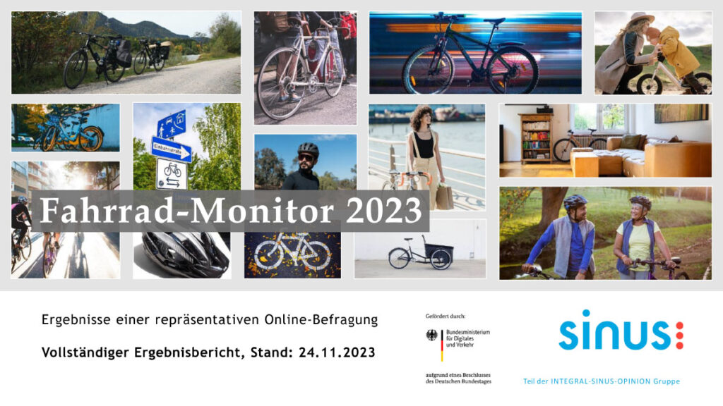 Fahrradmonitor 2023 Cover