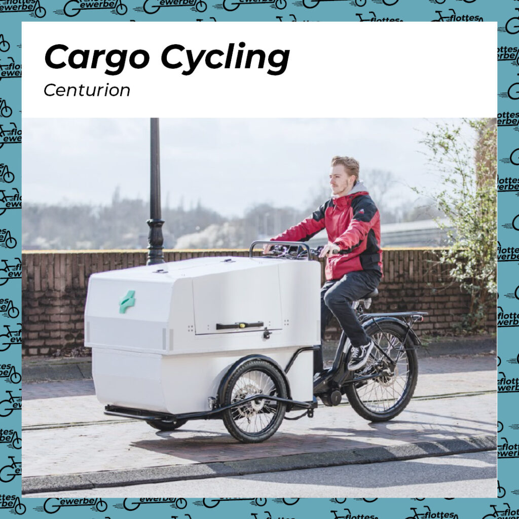 flottes Gewerbe Cargo Cycling Centurion