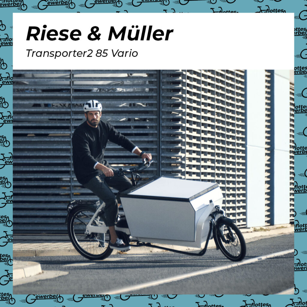 flottes Gewerbe Riese & Müller Transporter2 85 Vario